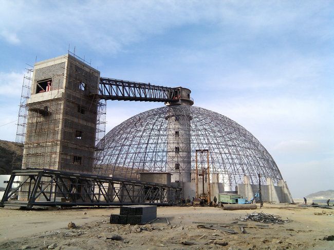 长治涟源矿业储煤仓