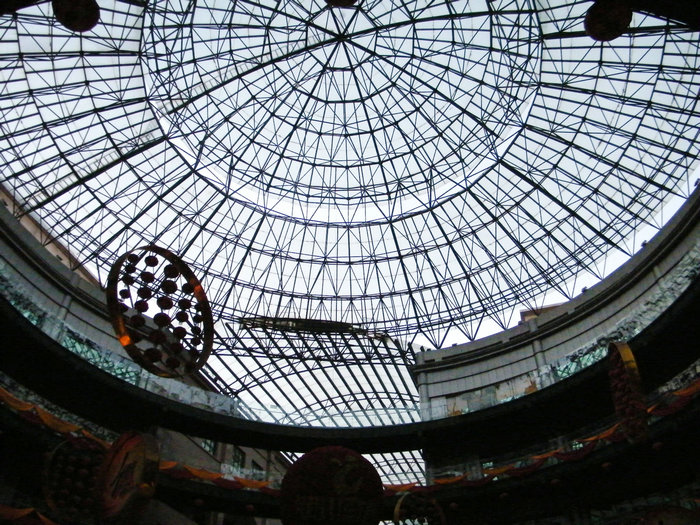 万达广场中厅玻璃采光顶